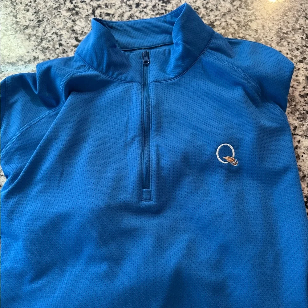 Quail Hollow Blue Quarter-Zip Pullover - Picture 1 of 1